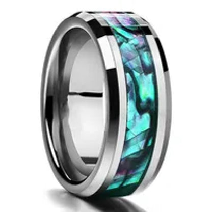 Multicolor band - Ring - stainless steel - Size 12
