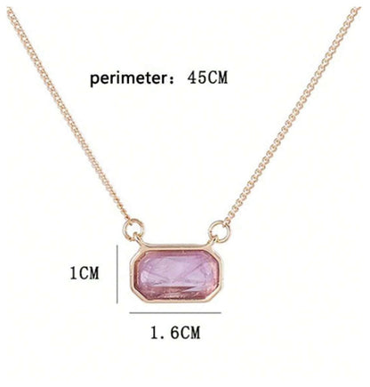 Off white sideways Necklace - Gold - 18"