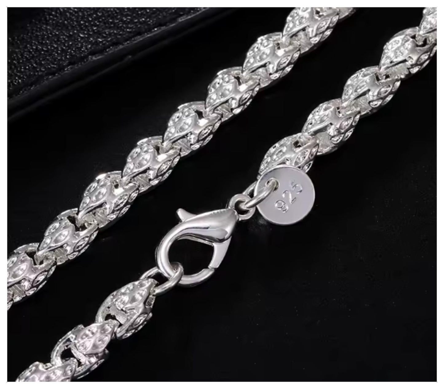 Faucet drip chain - Necklace - Silver - 5mm / 20"