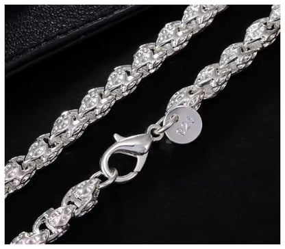 Faucet drip chain - Necklace - Silver - 5mm / 20"