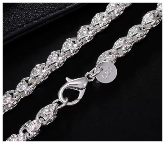 Faucet drip chain - Necklace - Silver - 5mm / 20"