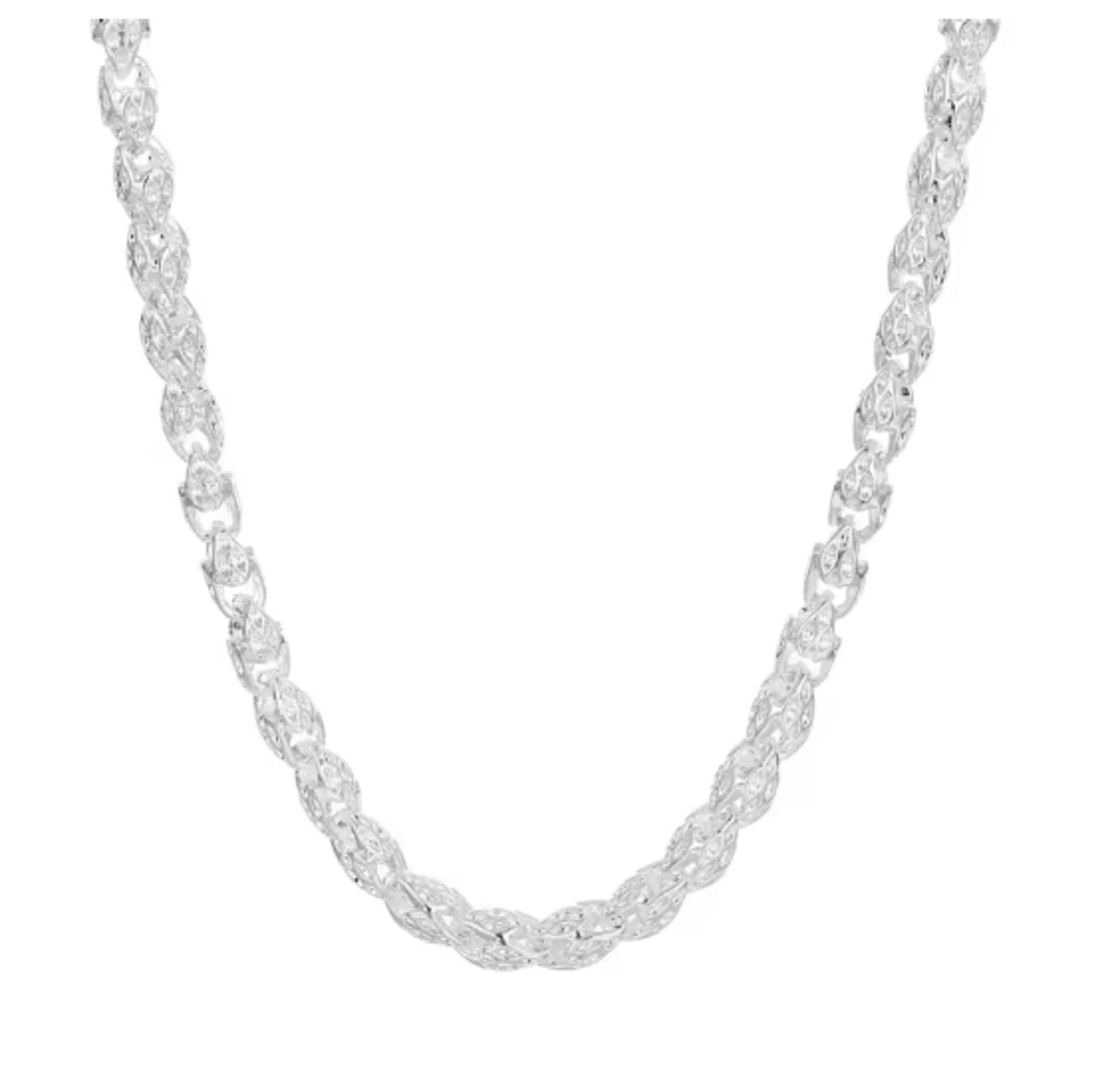 Faucet drip chain - Necklace - Silver - 5mm / 20"