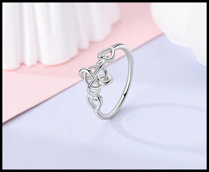 Celtic knot - Ring - Silver - Size 6
