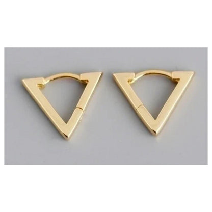 V-shaped Huggies - gold - 1/2 inch